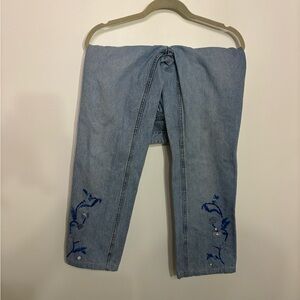 Adorable beaded denim!